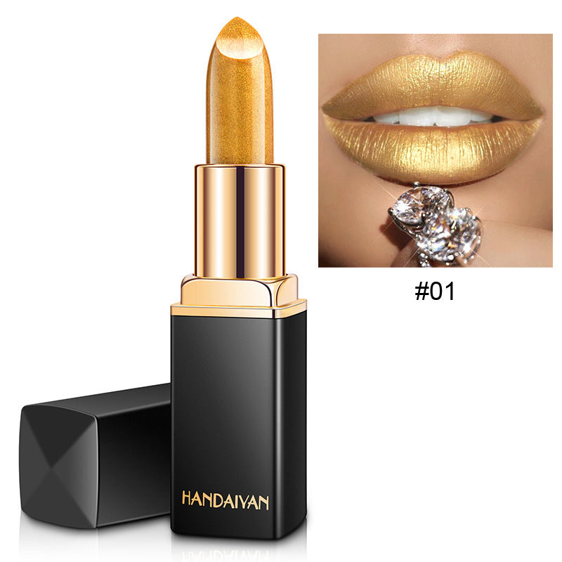 Pearlescent color change temperature change lipstick Pearlescent color change temperature change lipstick